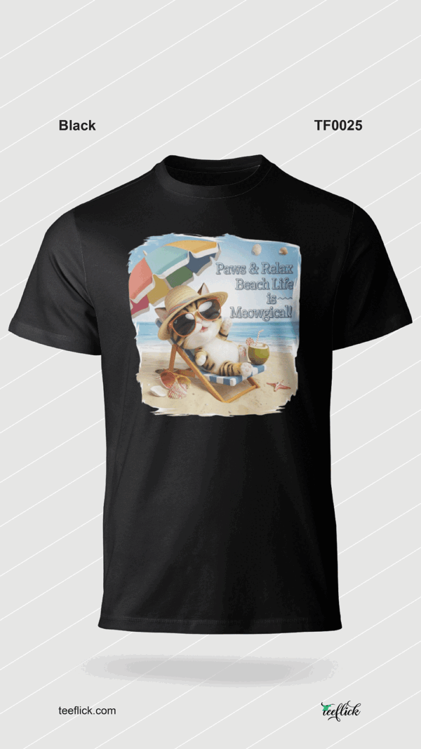 Meowgical-Beach-Vibes-T-Shirt