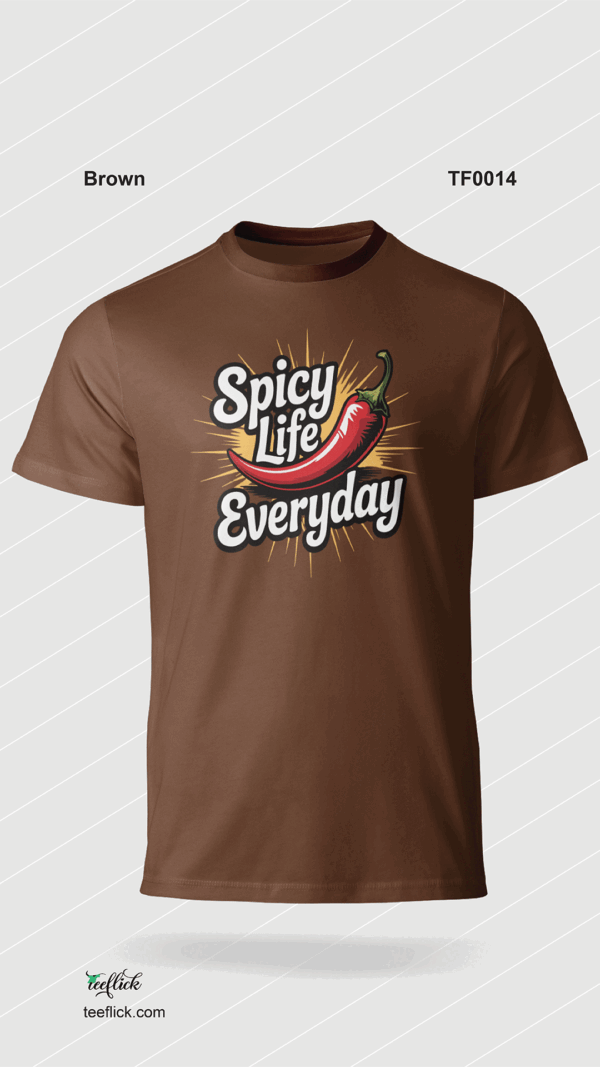 Spicy Life Everyday T-Shirt - Image 7
