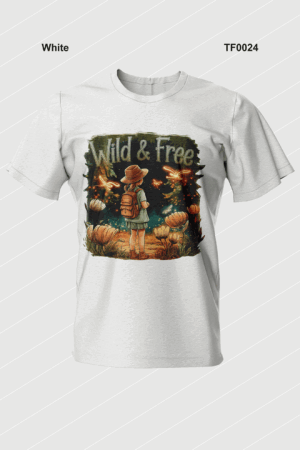 Wild & Free Adventure Girl T-Shirt