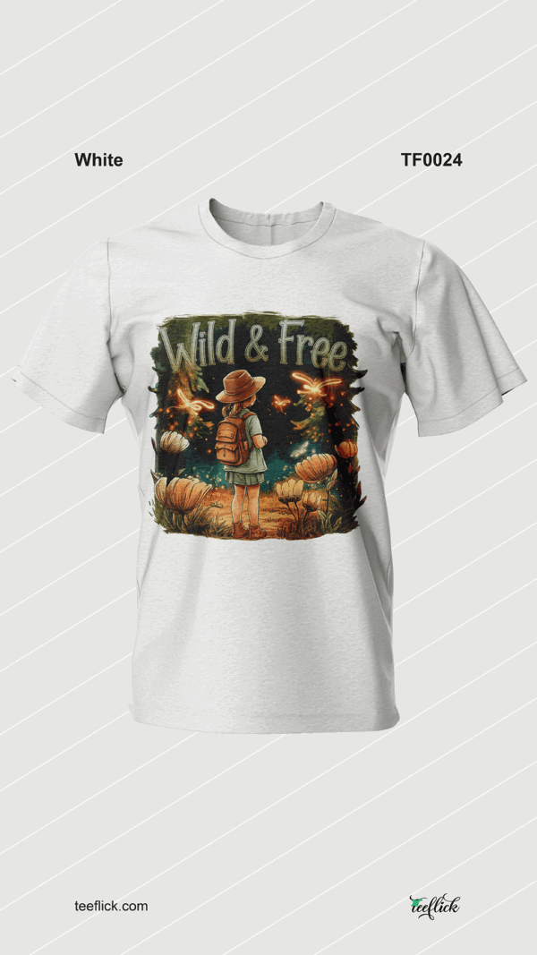 Wild & Free Adventure Girl T-Shirt