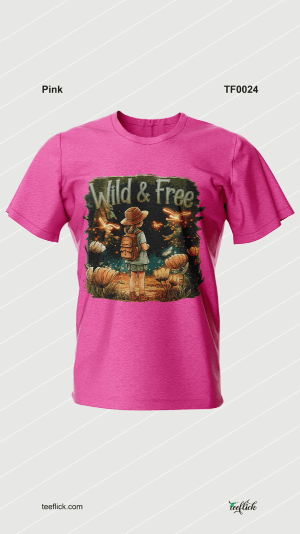 Wild & Free Adventure Girl T-Shirt