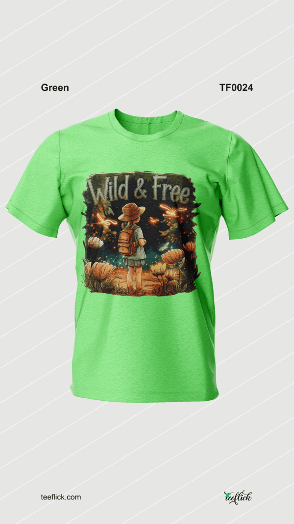 Wild & Free Adventure Girl T-Shirt