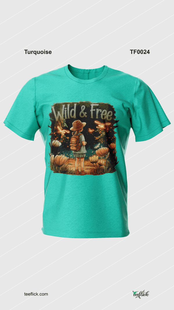 Wild & Free Adventure Girl T-Shirt