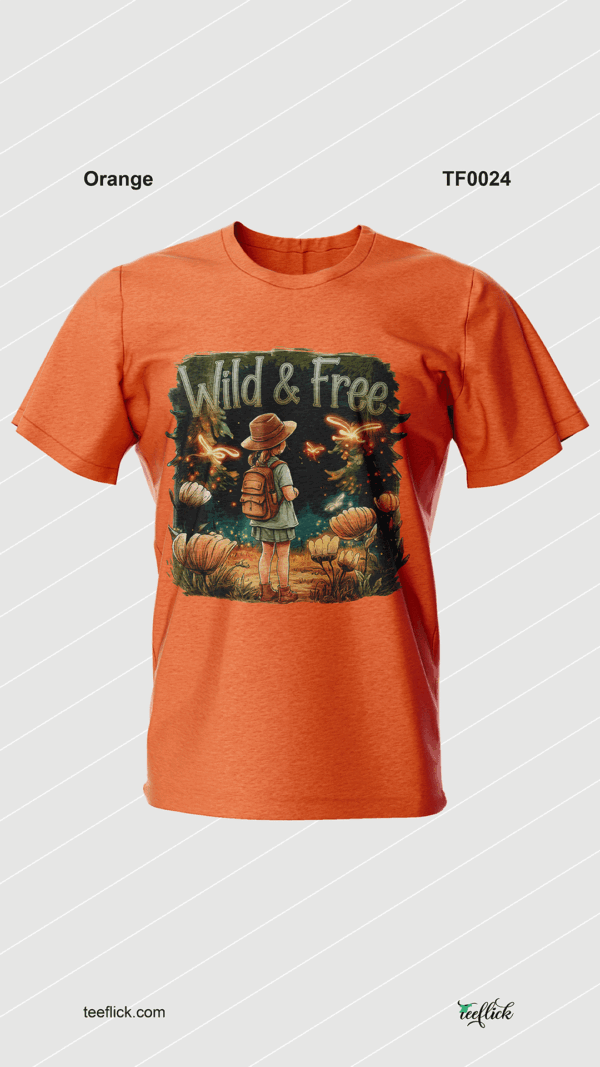 Wild & Free Adventure Girl T-Shirt